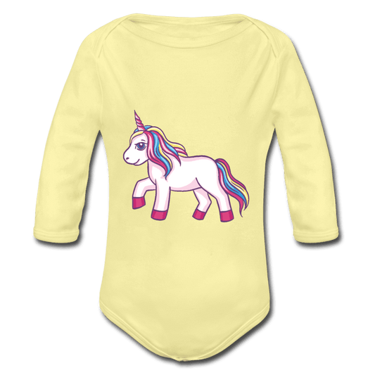 Baby Bio-Langarm-Body Einhorn Unicorn - Online Kaufhaus München