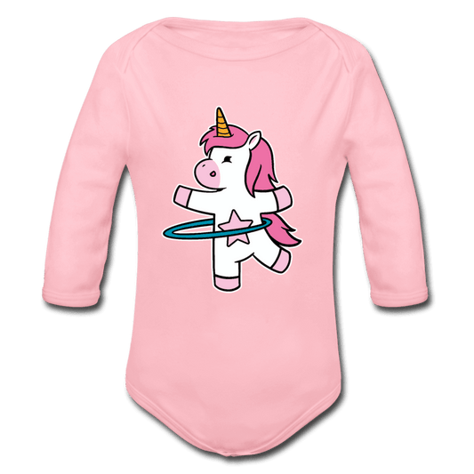 Baby Bio-Langarm-Body Hula Einhorn Unicorn - Online Kaufhaus München