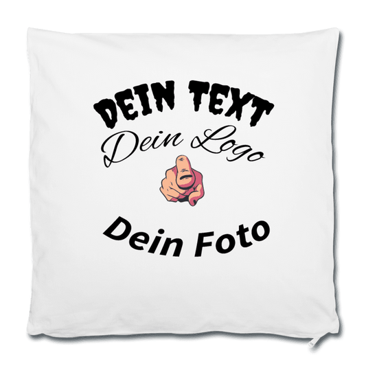 Kissenbezug 40 x 40 cm selbst nach Wunsch gestalten - Online Kaufhaus München