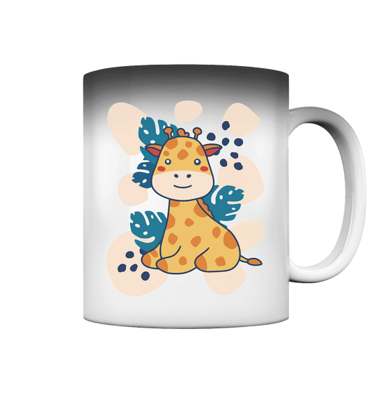 Süße Baby Giraffe ,Kindermotiv - Magic Mug - Online Kaufhaus München