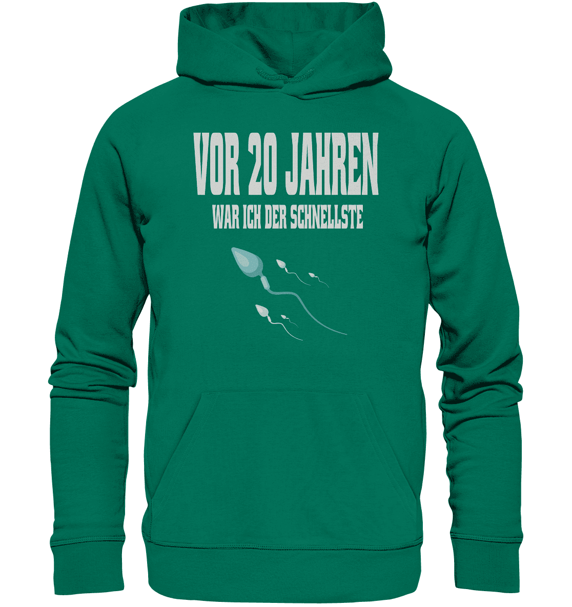 Vor 20. Jahren war ich der schnellste , Lustiger Spruch - Organic Hoodie - Online Kaufhaus München