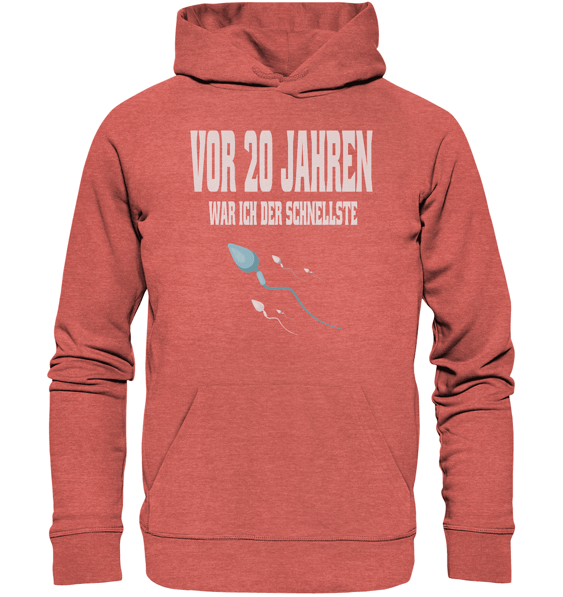 Vor 20. Jahren war ich der schnellste , Lustiger Spruch - Organic Hoodie - Online Kaufhaus München